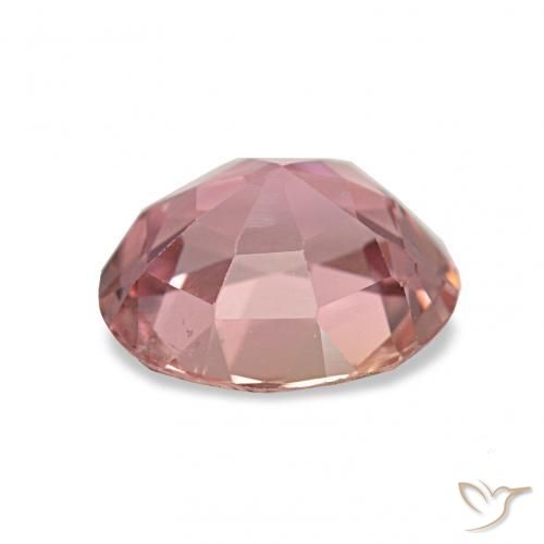 Tourmaline Gemstone in 7.4 x 7 mm Size for Sale, Tourmaline Stone in Light Pink Color