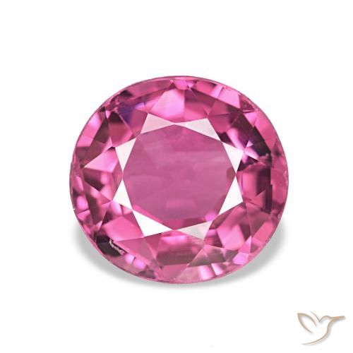 1.19ct Medium Dark-Pink Tourmaline, Oval, VVS-VS