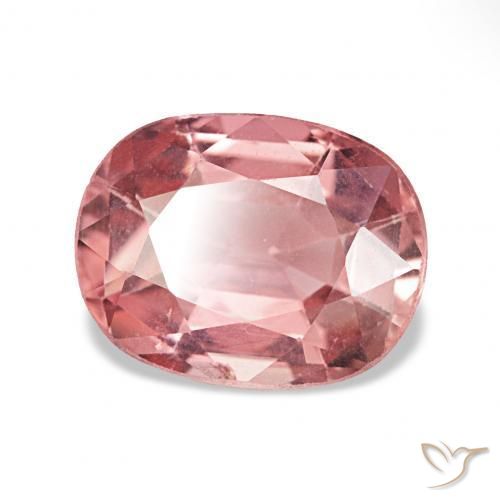 1.82 ct Pink Tourmaline Stone, Natural Tourmaline in Oval Facet Shape for Sale
