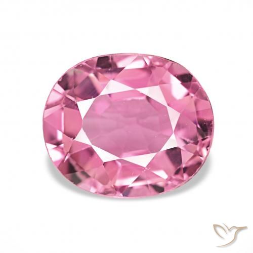 1.54ct Hot Pink Tourmaline, Oval, VVS-VS
