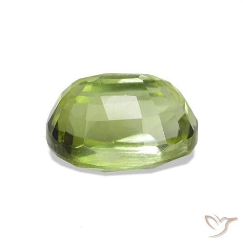 Tourmaline Gemstone in 7.4 x 5.4 mm Size for Sale, Tourmaline Stone in Light Green Color