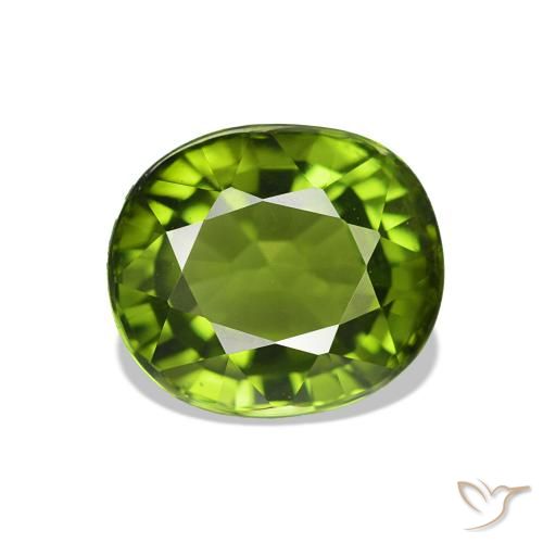 1.82ct Seaweed Green Tourmaline, Oval, VVS-VS