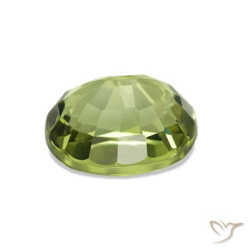 Tourmaline Gemstone in 7.3 x 6.1 mm Size for Sale, Tourmaline Stone in Lively Green Color