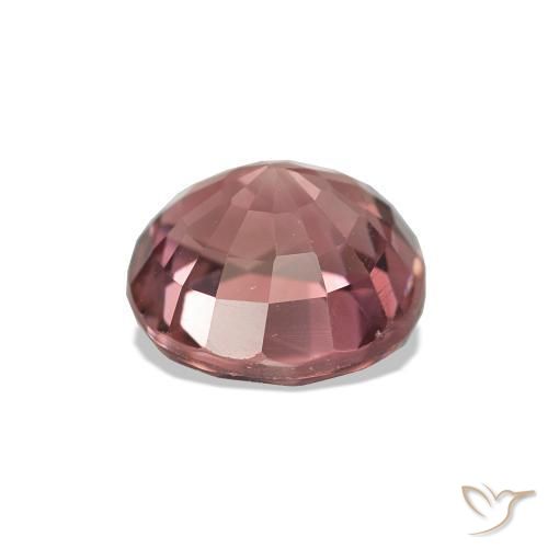 Tourmaline Gemstone in 7.4 x 7.1 mm Size for Sale, Tourmaline Stone in Medium Light-Pink Color