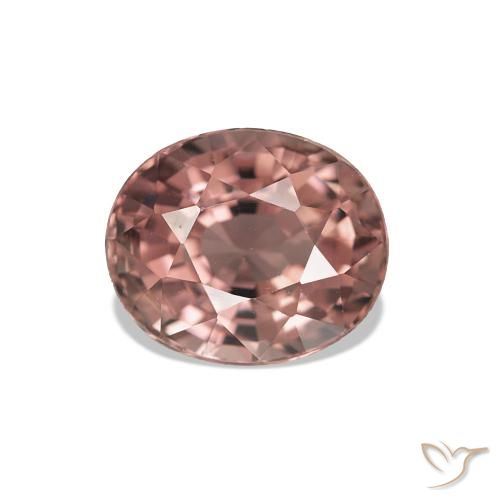 1.60ct Medium Pink Tourmaline, Oval, VVS
