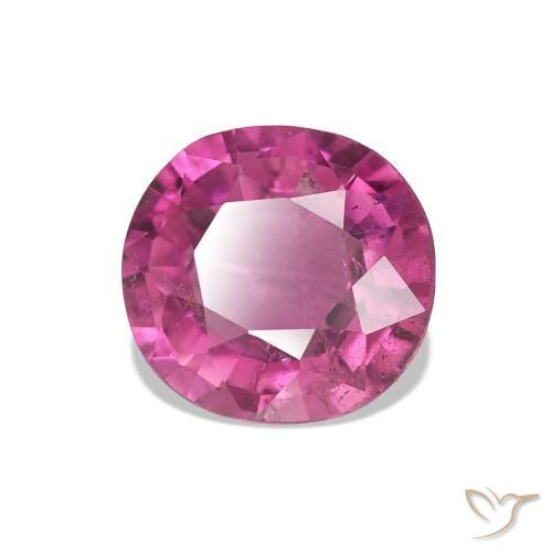 1.73 ct Purple Tourmaline Stone, Natural Tourmaline in Oval Facet Shape for Sale