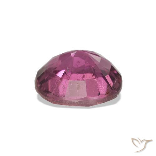 Tourmaline Gemstone in 7.9 x 7.5 mm Size for Sale, Tourmaline Stone in Magenta Color