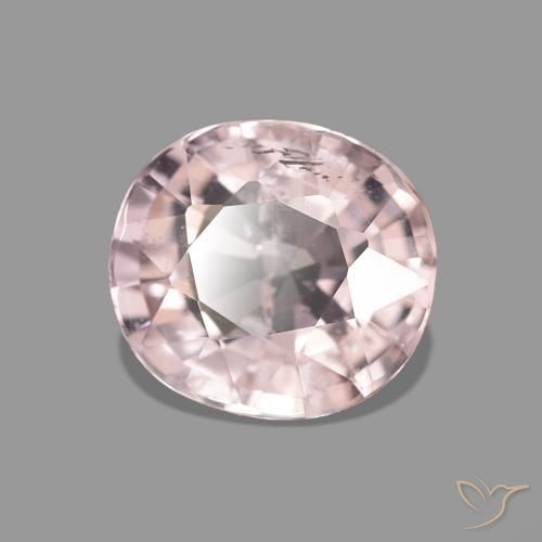 1.87 ct Pink Tourmaline Stone, Natural Tourmaline in Oval Facet Shape for Sale