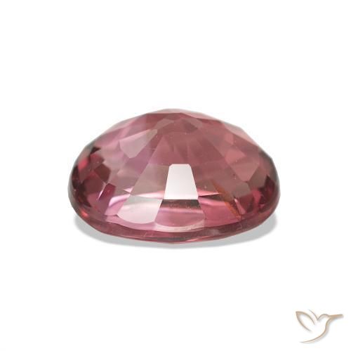 Tourmaline Gemstone in 7.5 x 6.1 mm Size for Sale, Tourmaline Stone in Deep Hot Pink Color