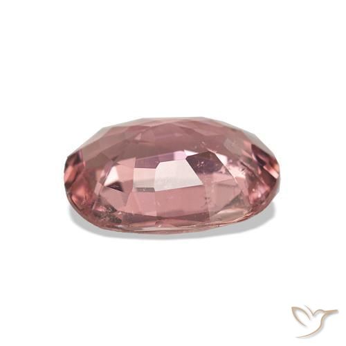 Tourmaline Gemstone in 9.3 x 7.2 mm Size for Sale, Tourmaline Stone in Orange Pink Color