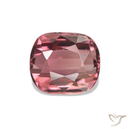 1.58ct Dark Pink Tourmaline, Cushion, VS