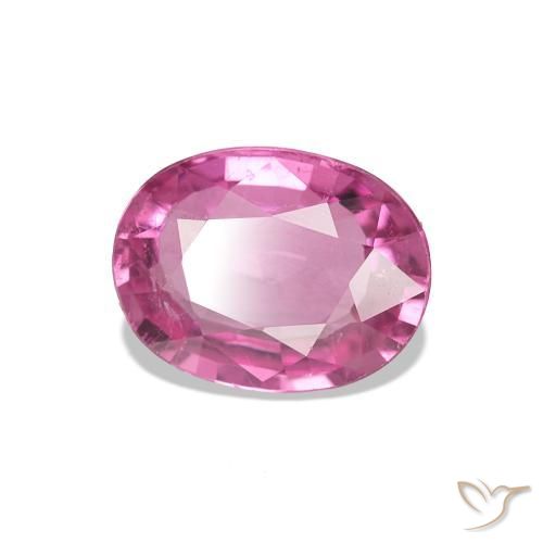 1.05 ct Purple Tourmaline Stone, Natural Tourmaline in Oval Facet Shape for Sale