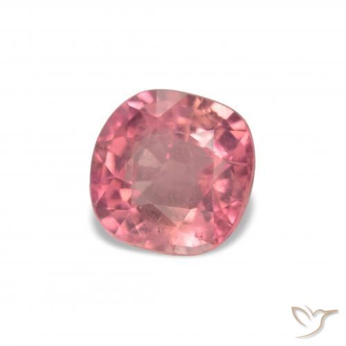 1.75 ct Pink Tourmaline Stone, Natural Tourmaline in Cushion-Cut Shape for Sale
