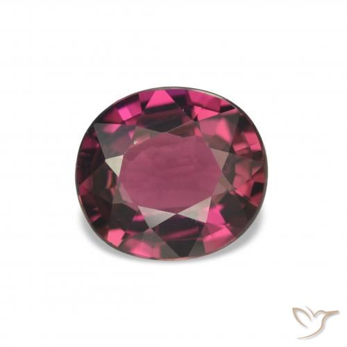 1.63 ct Purple Tourmaline Gemstone, Tourmaline Gem in Cushion-Cut Shape for Sale.