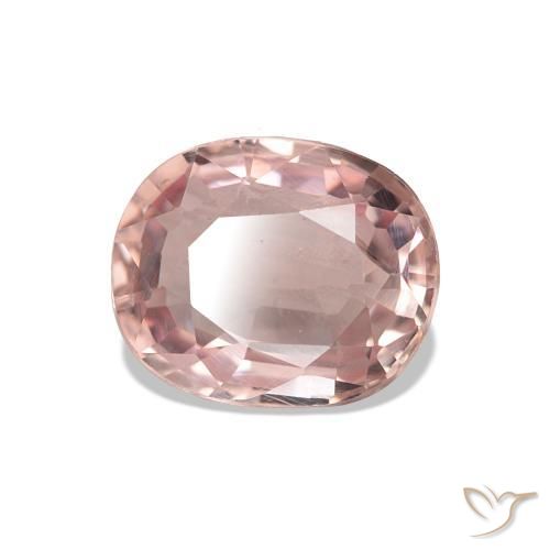 1.70 ct Pink Tourmaline Stone, Natural Tourmaline in Cushion-Cut Shape for Sale
