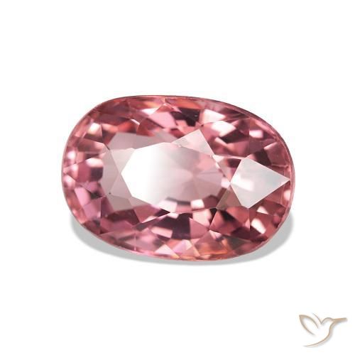 1.74 ct Pink Tourmaline Stone, Natural Tourmaline in Cushion-Cut Shape for Sale