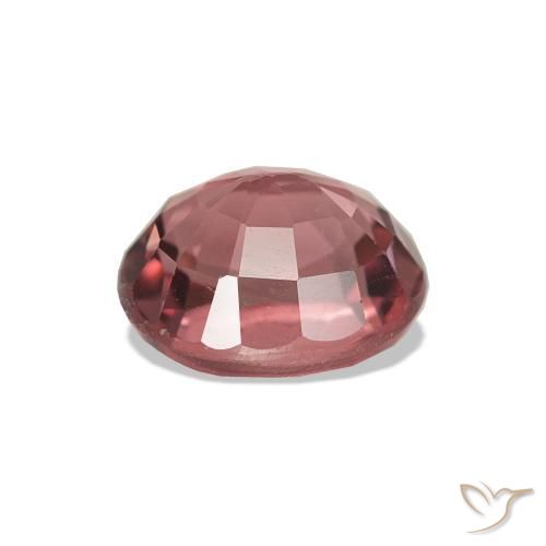 Tourmaline Gemstone in 7.1 x 6.1 mm Size for Sale, Tourmaline Stone in Earthy Reddish Pink Color