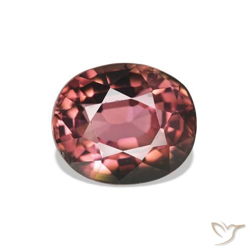 1.55ct Dark Purple Tourmaline, Oval, VS