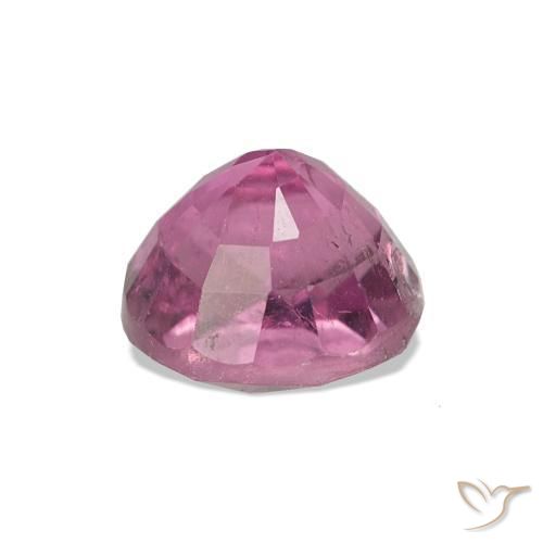 Tourmaline Gemstone in 7 mm (calibrated) Size for Sale, Tourmaline Stone in Deep Pink Color