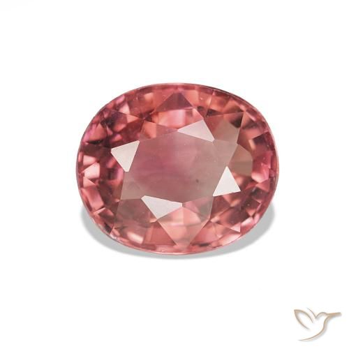 1.44ct Bright Red Tourmaline, Oval, VVS-VS