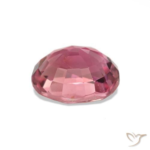 Tourmaline Gemstone in 7.9 x 6.5 mm Size for Sale, Tourmaline Stone in Deep Pink Color