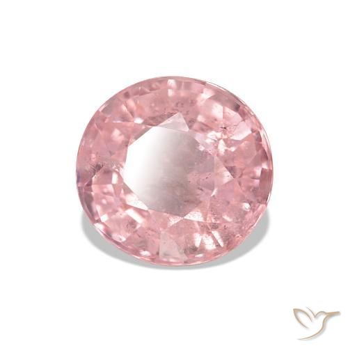 1.68 ct Pink Tourmaline Stone, Natural Tourmaline in Oval Facet Shape for Sale