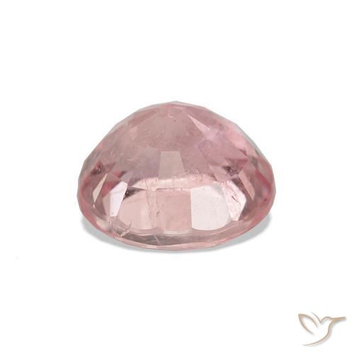Tourmaline Gemstone in 7.4 x 7.1 mm Size for Sale, Tourmaline Stone in Light Pink   Bubblegum Color