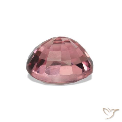 Tourmaline Gemstone in 6.8 x 6.3 mm Size for Sale, Tourmaline Stone in Medium Pink Color
