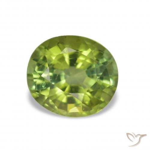 1.46ct Earth Green Tourmaline, Oval, VS