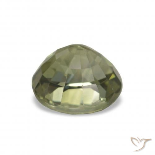Tourmaline Gemstone in 7 x 7 mm (calibrated) Size for Sale, Tourmaline Stone in Warm Green Color