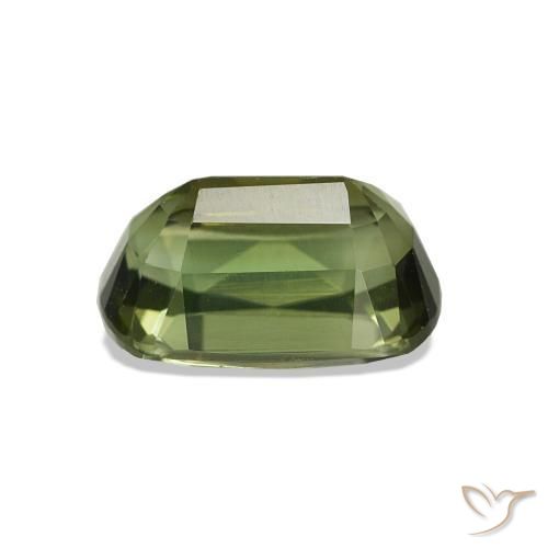 Tourmaline Gemstone in 8.7 x 5.6 mm Size for Sale, Tourmaline Stone in Forest Green Color