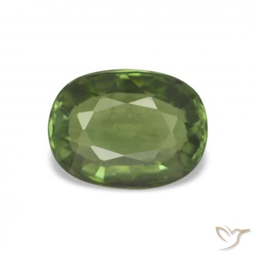 1.44ct Forest Green Tourmaline, Cushion, VVS-VS