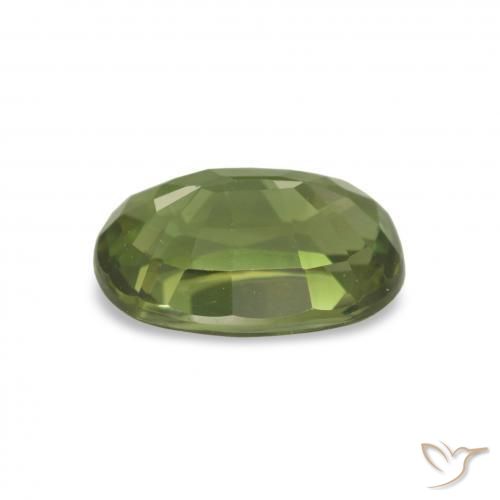 Tourmaline Gemstone in 8 x 6 mm (calibrated) Size for Sale, Tourmaline Stone in Forest Green Color