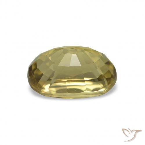 Tourmaline Gemstone in 8 x 6 mm (calibrated) Size for Sale, Tourmaline Stone in Light Gold Color