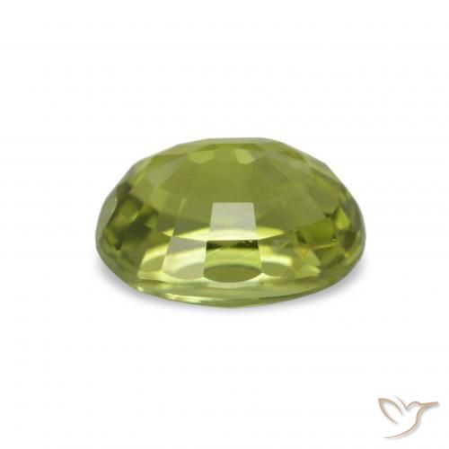 Tourmaline Gemstone in 7.7 x 6.6 mm Size for Sale, Tourmaline Stone in Olive Green Color
