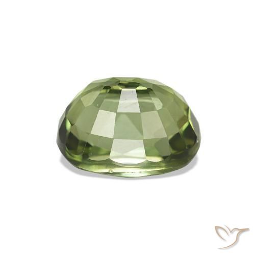 Tourmaline Gemstone in 7.4 x 5.8 mm Size for Sale, Tourmaline Stone in Forest Green Color