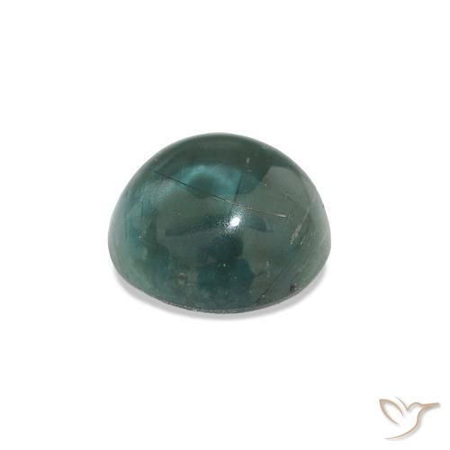 Tourmaline Gemstone in 6.5 mm (calibrated) Size for Sale, Tourmaline Stone in Medium Green Blue Color