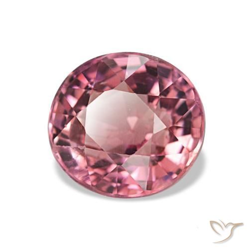 1.51 ct Pink Tourmaline Stone, Natural Tourmaline in Oval Facet Shape for Sale