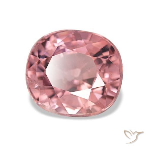 1.74 ct Pink Tourmaline Stone, Natural Tourmaline in Oval Facet Shape for Sale
