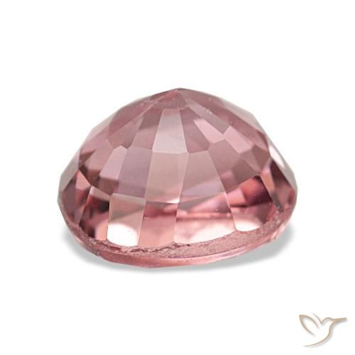 Tourmaline Gemstone in 7.3 x 6.5 mm Size for Sale, Tourmaline Stone in Bubblegum Pink Color