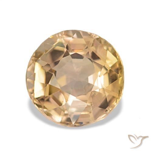 2.03ct Golden Tourmaline, Round, VS