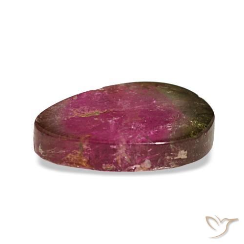 Tourmaline Gemstone in 12.6 x 8.1 mm Size for Sale, Tourmaline Stone in Watermelon Color