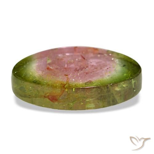 Tourmaline Gemstone in 13.7 x 7.7 mm Size for Sale, Tourmaline Stone in Watermelon Color