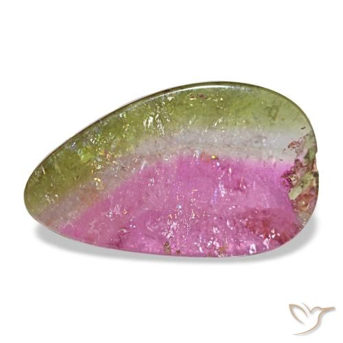 1.72ct Multicolor Tourmaline, Fancy, Transparent