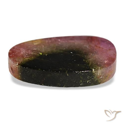 Tourmaline Gemstone in 17.6 x 9.9 mm Size for Sale, Tourmaline Stone in Watermelon Color
