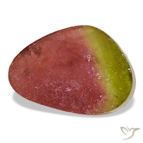 6.48 ct Multicolor Tourmaline Stone, Natural Tourmaline in Fancy Cabochon Shape for Sale