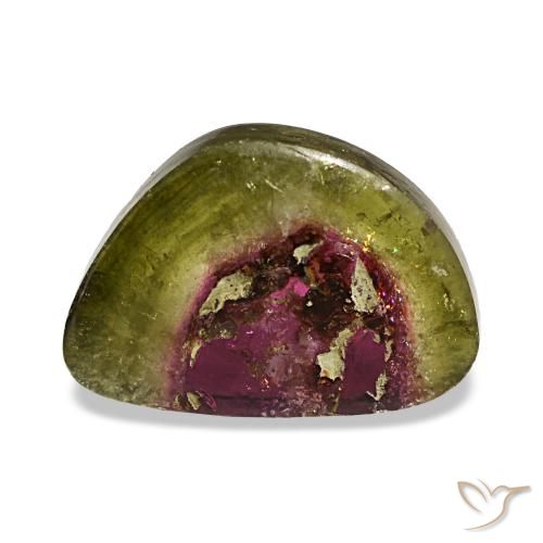 4.38ct Multicolor Tourmaline, Fancy, Transparent