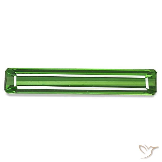1.67ct Green Tourmaline, Emerald Cut, VVS-VS