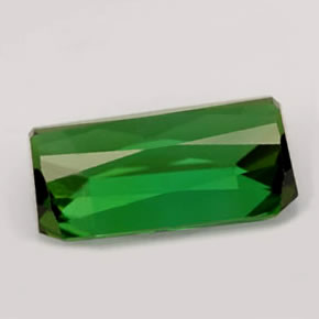 Tourmaline Gemstone in 9 x 7.8 mm Size for Sale, Tourmaline Stone in Forest Green Color