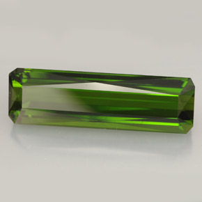 13.18 ct Green Tourmaline Gemstone, Tourmaline Gem in Octagon / Scissor Cut Shape for Sale.